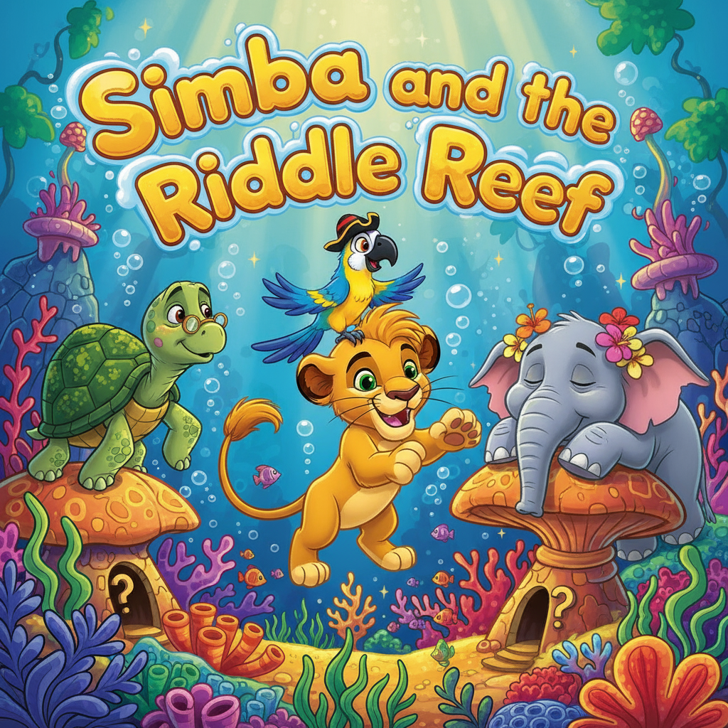 Cover image for Simba and the Riddle Reef