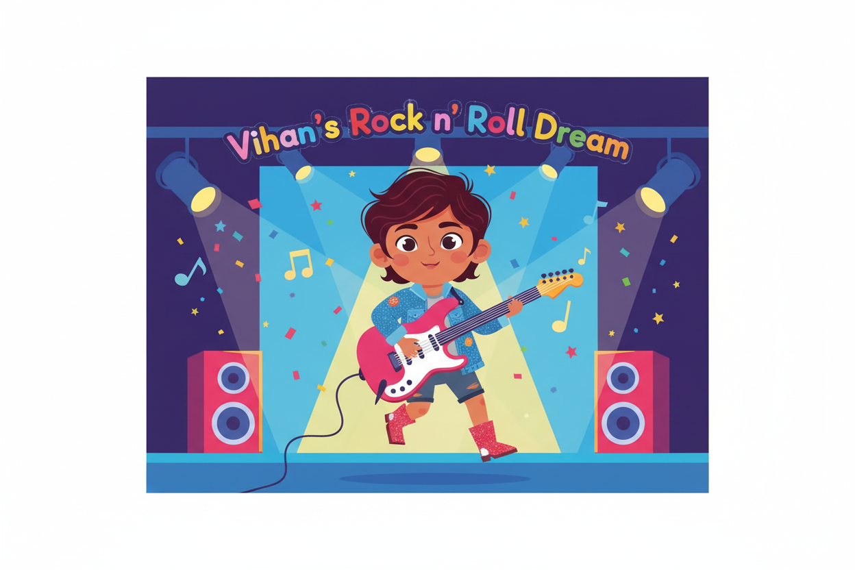 Cover image for Vihaan's Rock n' Roll Dream